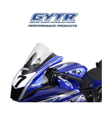 Bulle racing clair GYTR Yamaha YZF-R7 21- & R6 17- | GYTR GYTRSCRNR600