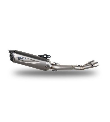 Demi ligne racing silencieux Force EVO 400mm Spark Inox Yamaha YZF-R1/R1M 2020- | Spark Step2 Ø60