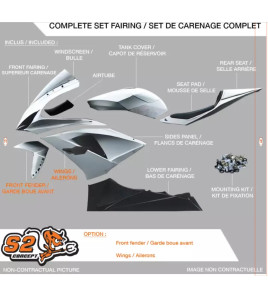 Carénage complet Triumph 765 Street triple RS 23- | S2 Concept